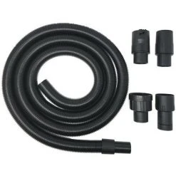 CARAMBA Kit De 3 Tuyaux D'aspirateur, Y Compris 4 Adaptateurs, Adaptable Sur Aspirateur Sec Et Humide EINHELL Tuyau De Rallonge De 3 Mètres Pour Systèmes De Tuyaux De 36 Mm Pour Aspirateurs Humide Et Sec