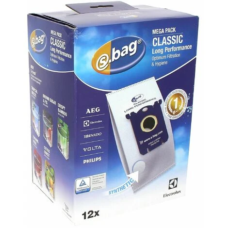 Sacs Aspirateur S-bag Classic Par 12 Pour Aspirateur Philips 1 Sacs Aspirateur S-bag Classic Par 12 Pour Aspirateur Philips