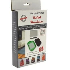 Kit Filtre Hepa Zr005501 Pour Aspirateur Moulinex
