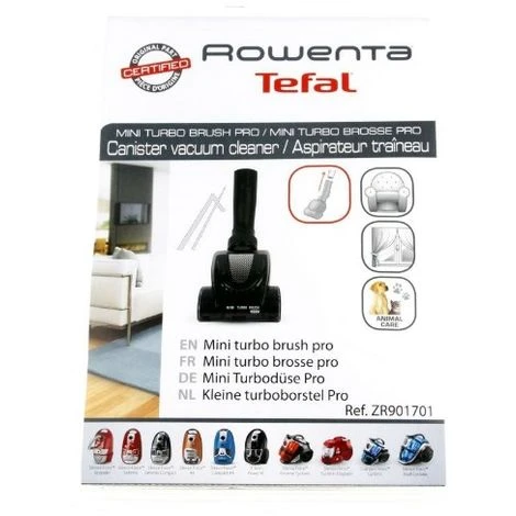 MINI TURBO BROSSE POUR ASPIRATEUR ROWENTA 1 MINI TURBO BROSSE POUR ASPIRATEUR ROWENTA
