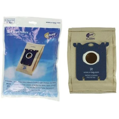 ELECTROLUX SACS E200 S-BAG CLASSIC (X5) POUR ASPIRATEUR ELECTROLUX 1 ELECTROLUX SACS E200 S-BAG CLASSIC (X5) POUR ASPIRATEUR ELECTROLUX