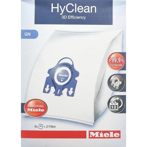 SACS G/N HYCLEAN 3D POUR ASPIRATEUR MIELE 1 SACS G/N HYCLEAN 3D POUR ASPIRATEUR MIELE