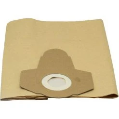 GRIZZLY TOOLS Sac-filtre En Papier De 20 L, Paquet De 5 (haute Résistance, Brun) 30250132