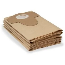 FIXEDBYU Sac Filtrant En Papier, Adapté Aux Aspirateurs Eau/sec Einhell TC-VC 1820,1815 Et Bien D'autres