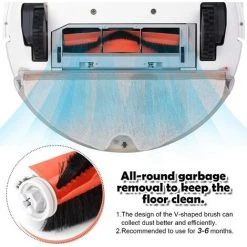 AGPTEK Kit D'accessoires 16 Pièces De Rechange Pour Aspirateur Xiaomi, Compatible Avec Les Roborock S55 S51 S50 S5 Max Et Roborock S6 De Xiaomi -Aspirateur et sac Soldes 18961074 5