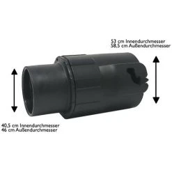 FIXEDBYU Tuyau D'aspiration, Tuyau De Remplacement, Adapté Aux Aspirateurs Humides Et Secs Einhell TC-VC 1820, 1815 Et Bien D'autres -Aspirateur et sac Soldes 19304481 5