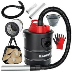 KAMINER Aspirateur/souffleur Vide Cendres Cheminée Poêle 1200W Avec Accessoires