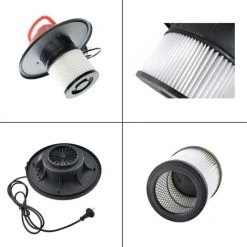 KAMINER Aspirateur/souffleur Vide Cendres Cheminée Poêle 1200W Avec Accessoires -Aspirateur et sac Soldes 2006050 5