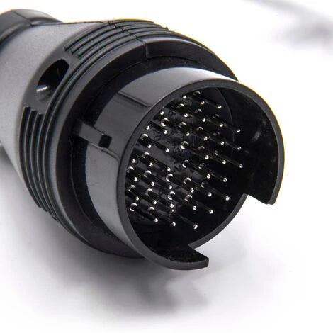 Vhbw OBD2 Câble Adaptateur 38 Broches OBD1 à 16 Broches OBD2 Compatible Avec Iveco Véhicules, Appareils De Diagnostic 40cm 2 Vhbw OBD2 Câble Adaptateur 38 Broches OBD1 à 16 Broches OBD2 Compatible Avec Iveco Véhicules, Appareils De Diagnostic 40cm – Image 2