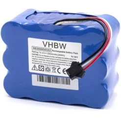 Vhbw NiMH Batterie 2000mAh (14.4V) Pour Robot Aspirateur Home Cleaner Robots Domestiques H.Koenig SWR22