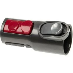 Vhbw Adaptateur Pour Aspirateur Compatible Avec Dyson DC19T2, DC22, DC23, DC23T2 (ancien Vers Moderne) - Gris / Rouge