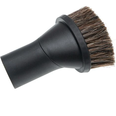 Vhbw Brosse à épousseter Pour Aspirateur - Buse Pinceau Avec Connexion 35/32mm - Brosse Ronde + Adaptateur, Avec Des Poils De Cheval 1 Vhbw Brosse à épousseter Pour Aspirateur - Buse Pinceau Avec Connexion 35/32mm - Brosse Ronde + Adaptateur, Avec Des Poils De Cheval