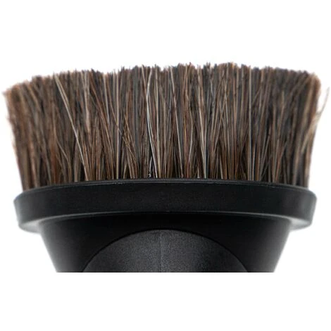 Vhbw Brosse à épousseter Pour Aspirateur - Buse Pinceau Avec Connexion 35/32mm - Brosse Ronde + Adaptateur, Avec Des Poils De Cheval 3 Vhbw Brosse à épousseter Pour Aspirateur - Buse Pinceau Avec Connexion 35/32mm - Brosse Ronde + Adaptateur, Avec Des Poils De Cheval – Image 3