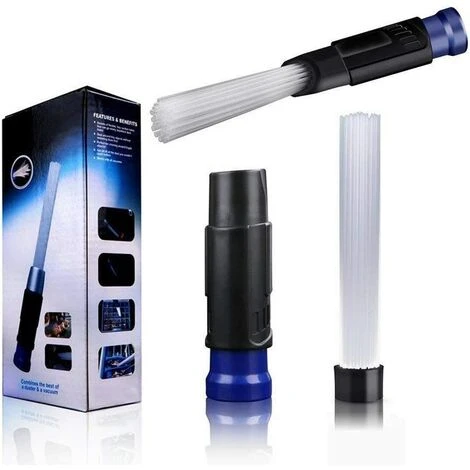 BEARSU Vacuum Cleaner Dust Dirt Remover Dust Daddy Universal Dust Brush Cleaner Vacuum Attachment Interface Tool As Seen On TV,Flexible Tube Cleaning Tool For Car,Corners, Pets, Drawers,Air Vents,Home 1 BEARSU Vacuum Cleaner Dust Dirt Remover Dust Daddy Universal Dust Brush Cleaner Vacuum Attachment Interface Tool As Seen On TV,Flexible Tube Cleaning Tool For Car,Corners, Pets, Drawers,Air Vents,Home
