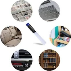 BEARSU Vacuum Cleaner Dust Dirt Remover Dust Daddy Universal Dust Brush Cleaner Vacuum Attachment Interface Tool As Seen On TV,Flexible Tube Cleaning Tool For Car,Corners, Pets, Drawers,Air Vents,Home 8 BEARSU Vacuum Cleaner Dust Dirt Remover Dust Daddy Universal Dust Brush Cleaner Vacuum Attachment Interface Tool As Seen On TV,Flexible Tube Cleaning Tool For Car,Corners, Pets, Drawers,Air Vents,Home -Aspirateur et sac Soldes 26185944 4