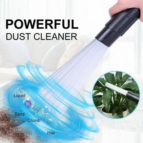 BEARSU Vacuum Cleaner Dust Dirt Remover Dust Daddy Universal Dust Brush Cleaner Vacuum Attachment Interface Tool As Seen On TV,Flexible Tube Cleaning Tool For Car,Corners, Pets, Drawers,Air Vents,Home 5 BEARSU Vacuum Cleaner Dust Dirt Remover Dust Daddy Universal Dust Brush Cleaner Vacuum Attachment Interface Tool As Seen On TV,Flexible Tube Cleaning Tool For Car,Corners, Pets, Drawers,Air Vents,Home – Image 5
