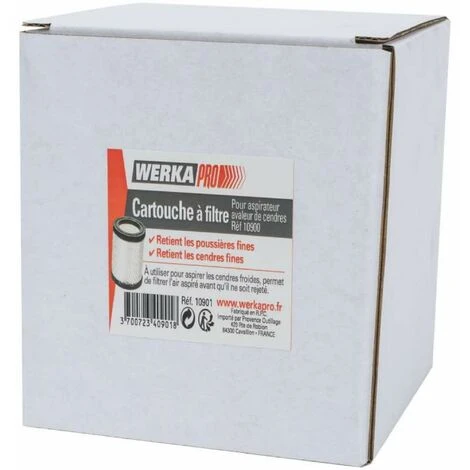 Cartouche Filtre Pour Aspirateur à Cendres Werkapro 3 Cartouche Filtre Pour Aspirateur à Cendres Werkapro – Image 3