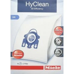 Kit 4 Sacs à Poussière + 1 Filtre Super Air Clean + 1 Filtre-moteur Pour Aspirateurs Miele