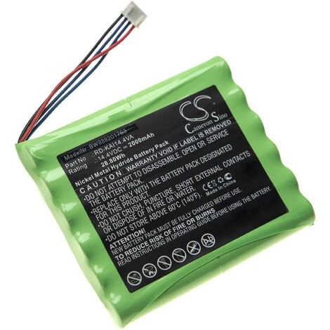 Vhbw Batterie Compatible Avec Kaily S560, S710, S750 Aspirateur Home Cleaner (2000mAh, 14,4V, NiMH) 1 Vhbw Batterie Compatible Avec Kaily S560, S710, S750 Aspirateur Home Cleaner (2000mAh, 14,4V, NiMH)