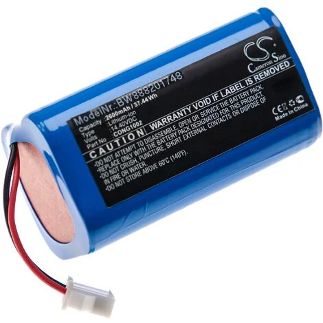Vhbw Batterie Remplace Cecotec CONG1002 Pour Aspirateur Home Cleaner (2600mAh, 14,4V, Li-Ion) 1 Vhbw Batterie Remplace Cecotec CONG1002 Pour Aspirateur Home Cleaner (2600mAh, 14,4V, Li-Ion)