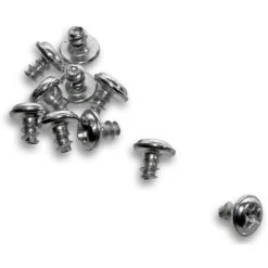 Vhbw 10x Vis De Rechange Compatible Avec IRobot Roomba 540, 550, 555, 560, 562, 563, 564, 565 Aspirateur Robot - Lot De Vis Pour Brosses Latérales