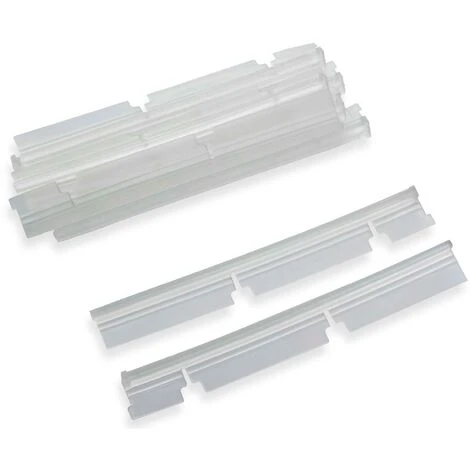 Vhbw 10x Languettes En Caoutchouc Compatible Avec Neato XV-11, XV-12, XV-15, XV-14 Aspirateur-robot - Lot De Lamelles De Rechange, Transparent 3 Vhbw 10x Languettes En Caoutchouc Compatible Avec Neato XV-11, XV-12, XV-15, XV-14 Aspirateur-robot - Lot De Lamelles De Rechange, Transparent – Image 3