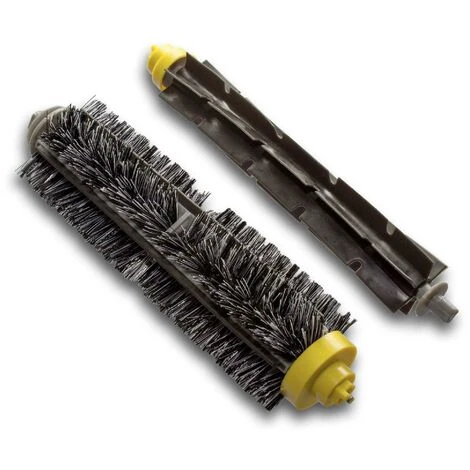 Vhbw 2x Brosses Rotatives, Set De Rouleaux Compatible Avec IRobot Roomba 774, 775, 776, 765, 772 Aspirateur - Brosse à Lamelles, Rouleau Brosse 2 Vhbw 2x Brosses Rotatives, Set De Rouleaux Compatible Avec IRobot Roomba 774, 775, 776, 765, 772 Aspirateur - Brosse à Lamelles, Rouleau Brosse – Image 2