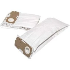 Vhbw 10x Sacs Compatible Avec Vorwerk Kobold VK 118, VK 119, VK118, VK119, VK120 Aspirateur - Microfibres Non Tissées, 21,5cm X 18cm, Blanc