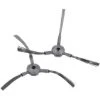 Vhbw 2x Brosse Latérale Compatible Avec Zaco A4, A4s, A6, A6s Robot Aspirateur - Lot De Brosses, Gauche/droite, Noir