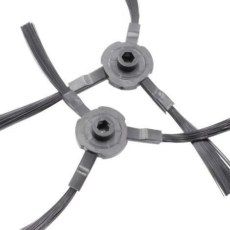 Vhbw 2x Brosse Latérale Compatible Avec Zaco A4, A4s, A6, A6s Robot Aspirateur - Lot De Brosses, Gauche/droite, Noir 2 Vhbw 2x Brosse Latérale Compatible Avec Zaco A4, A4s, A6, A6s Robot Aspirateur - Lot De Brosses, Gauche/droite, Noir – Image 2