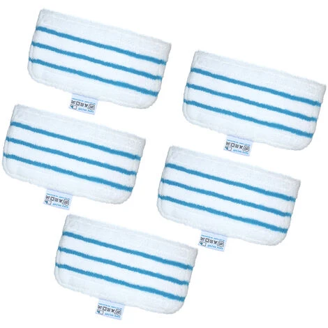 ASUPERMALL Mop Pads De Remplacement Pour Black + Decker Steam Mop Fsm1610 / Fsm1630 Lavable Mopping Pad Accessoires, 5 Pcs - 5 Pcs 1 ASUPERMALL Mop Pads De Remplacement Pour Black + Decker Steam Mop Fsm1610 / Fsm1630 Lavable Mopping Pad Accessoires, 5 Pcs - 5 Pcs