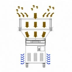 HOLZPROFI Table Aspirante 1 320 M - H - 750 W 230 V -Aspirateur et sac Soldes 28445295 3