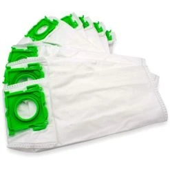 Vhbw 10x Sacs Compatible Avec Sebo Airbelt K1 Lemon, K1 Onyx, K3, K3 ECO Comfort Aspirateur - Microfibres Non Tissées, 33,5cm X 17cm, Blanc -Aspirateur et sac Soldes 28950828 3