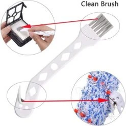 DEVENIRRICHE CrossWave Multi-Surface Brush Roll - Pièces De Rechange Pour Filtres Lavables 1608683, 160-8683, 1608684 Pour Aspirateur Bissell 1866F CrossWave 4 Paquets 8 DEVENIRRICHE CrossWave Multi-Surface Brush Roll - Pièces De Rechange Pour Filtres Lavables 1608683, 160-8683, 1608684 Pour Aspirateur Bissell 1866F CrossWave 4 Paquets -Aspirateur et sac Soldes 28976128 4