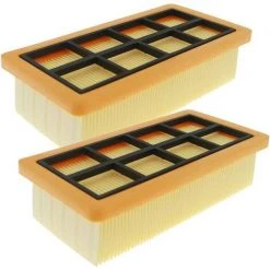 ABCRITAL Lot De 2 Filtres Hepa Pour Aspirateur Karcher 6.415-953.0 Ad 3.000 Ad 3.200