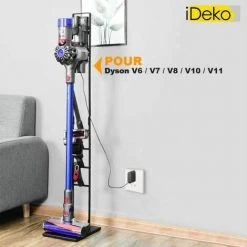 IDeko® Support D'aspirateur Dyson Stable Stockage Rangement Compatible V6 V7 V8 V10 V11