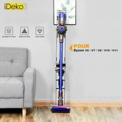 IDeko® Support D'aspirateur Dyson Stable Stockage Rangement Compatible V6 V7 V8 V10 V11 -Aspirateur et sac Soldes 31777273 3