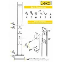IDeko® Support D'aspirateur Dyson Stable Stockage Rangement Compatible V6 V7 V8 V10 V11 -Aspirateur et sac Soldes 31777273 4