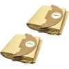 Vhbw 20x Sacs Compatible Avec Kärcher 2501, 2501TE, 2601, 2601 Plus, 3001, 3001 Plus, A 2120, A 2120 ME, K 3000 Plus Aspirateur - Papier, Marron