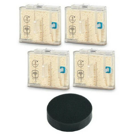 SEB INTERNATIONAL 4 Cartouches Filtrantes + 1 Filtre ZR850001 Pour Nettoyeur Vapeur ROWENTA CLEAN & STEAM, CLEAN & STEAM MULTI - NC 1 SEB INTERNATIONAL 4 Cartouches Filtrantes + 1 Filtre ZR850001 Pour Nettoyeur Vapeur ROWENTA CLEAN & STEAM, CLEAN & STEAM MULTI - NC