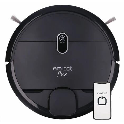 Robot Aspirateur Et Laveur AMIBOT Flex Laser - Black 1 Robot Aspirateur Et Laveur AMIBOT Flex Laser - Black