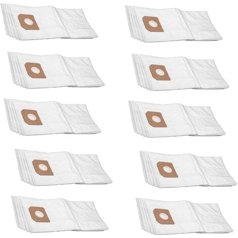 Vhbw 50x Sacs Compatible Avec Kärcher WD 4.200, WD 5.300, WD 5.300M, WD5.400, WD5.600 MP Aspirateur - Microfibres Non Tissées, Blanc 1 Vhbw 50x Sacs Compatible Avec Kärcher WD 4.200, WD 5.300, WD 5.300M, WD5.400, WD5.600 MP Aspirateur - Microfibres Non Tissées, Blanc