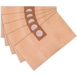 Sacs Papier Pour Aspirateurs à Eau Et Poussière VONROC VC504AC Et VC506AC – 5 Pièces