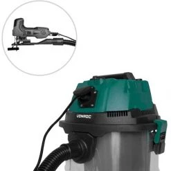 VONROC Aspirateur à Eau Et Poussière 1400W– Réservoir De 20L Et Tuyau De 3m - Mise En Marche Automatique, Fonction De Soufflage 7 VONROC Aspirateur à Eau Et Poussière 1400W– Réservoir De 20L Et Tuyau De 3m - Mise En Marche Automatique, Fonction De Soufflage -Aspirateur et sac Soldes 35347858 4