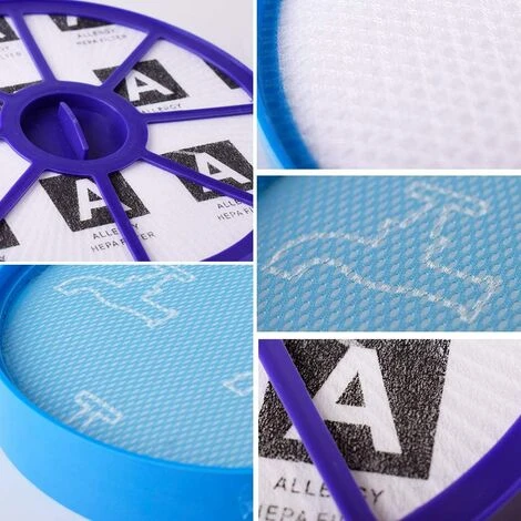 ABCRITAL Tomkity Lot Remplacement Filtre Pour Aspirateur Dyson Dc19 Dc29 Dc19T2 Dc21 Dc20 2 ABCRITAL Tomkity Lot Remplacement Filtre Pour Aspirateur Dyson Dc19 Dc29 Dc19T2 Dc21 Dc20 – Image 2