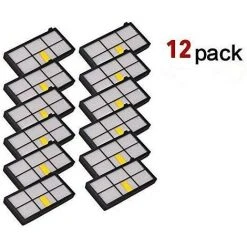 ABCRITAL Filtre 12 Pièces Pour Robot Aspirateur Roomba Série 800 900 860 870 871 880 960 980 -Aspirateur et sac Soldes 37487733 4