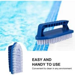 LONGZIMING Brosse De Piscine Brosse à Récurer Portable Brosse Dure Portable Pour L'entretien Du Sauna De La Piscine D'eau De Mur De Sol -Aspirateur et sac Soldes 38078329 4