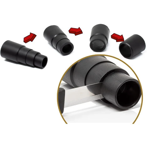 FIXEDBYU Adaptateur De Tube D'aspiration D'aspirateur En Plastique Pour Réduire Le Diamètre 35 Mm 32 Mm Pour Buses De Sol, Outils, Aspirateurs 5 FIXEDBYU Adaptateur De Tube D'aspiration D'aspirateur En Plastique Pour Réduire Le Diamètre 35 Mm 32 Mm Pour Buses De Sol, Outils, Aspirateurs – Image 5