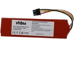 Vhbw Batterie Remplacement Pour Xiaomi BRR-2P4S-5200S Pour Aspirateur, Robot électroménager (5000mAh, 14,4V, Li-ion)