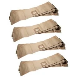 Vhbw 20x Sacs Compatible Avec Bosch UniversalVac 15 Aspirateur - Papier, 86cm X 20cm, Couleur Sable